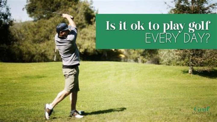 Is it OK to play golf barefoot?