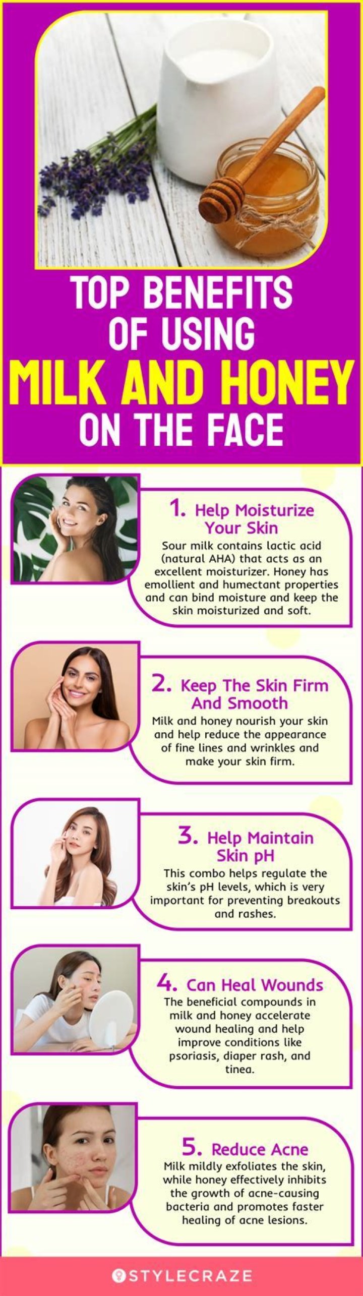 What does milk and honey do to your hair?