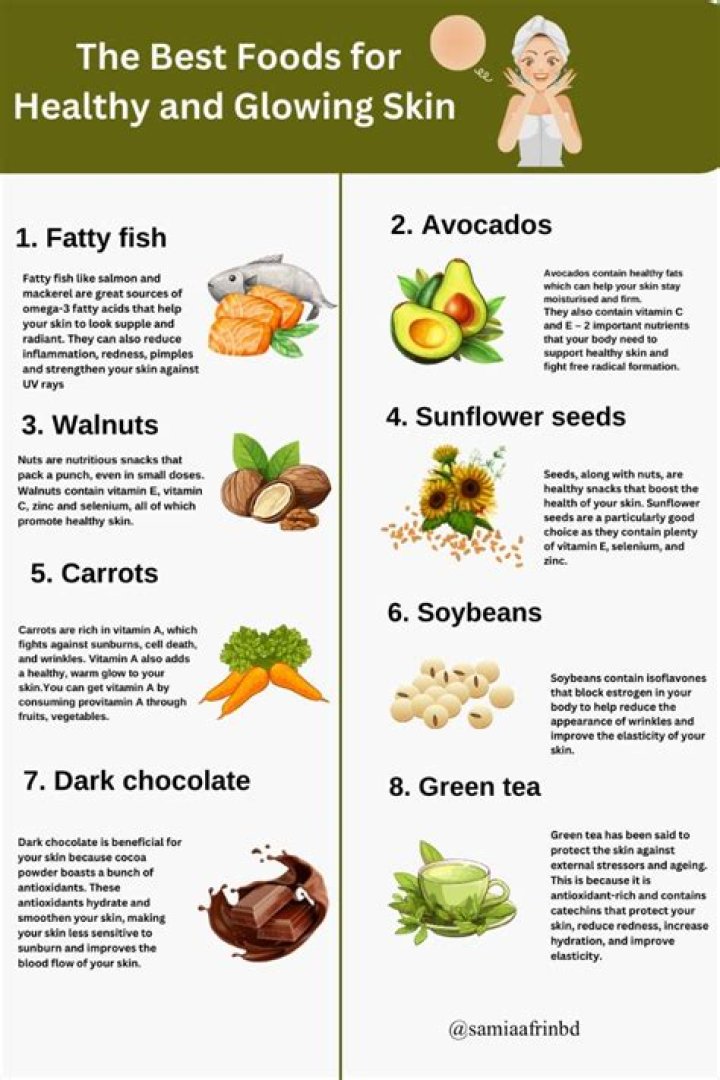 Which seed is best for glowing skin?
