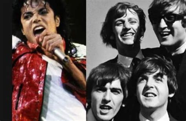 Who has more hits Michael Jackson or the Beatles?